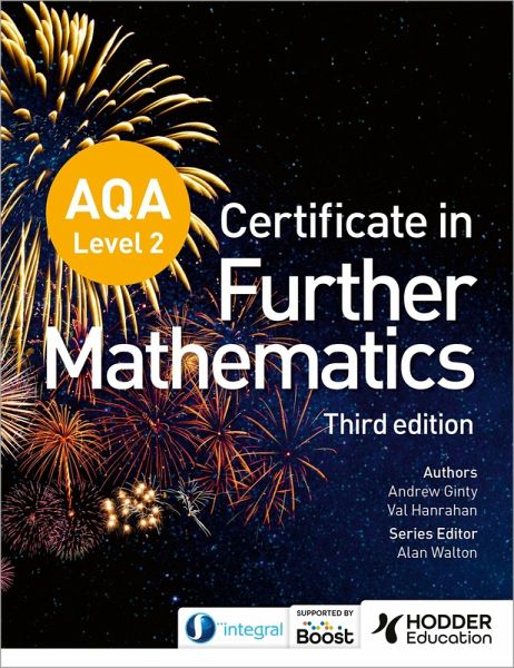 AQA Level 2 Certificate in Further Mathematics (3rd edition) (eBook, ePUB) AQA Level 2 Certificate in Further Mathematics (3rd edition) (eBook, ePUB)