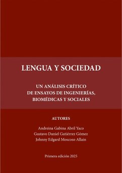 Cover Lengua y sociedad: Un análisis crítico de ensayos de ingenierías, biomédicas y sociales (eBook, ePUB)