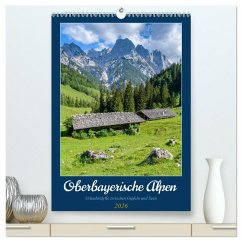 Cover Oberbayerische Alpen (hochwertiger Premium Wandkalender 2026 DIN A2 hoch), Kunstdruck in Hochglanz