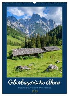 Cover Oberbayerische Alpen (Wandkalender 2026 DIN A2 hoch), CALVENDO Monatskalender
