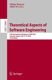 Theoretical Aspects of Software Engineering