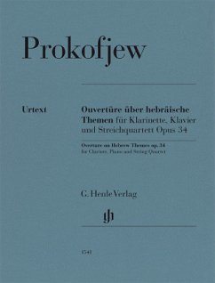Cover Sergej Prokofjew - Ouvertüre über hebräische Themen op. 34