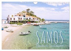 Cover Samos. Griechische Inselschönheit (Wandkalender 2026 DIN A4 quer), CALVENDO Monatskalender