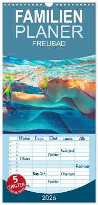 Familienplaner 2026 - FREUBAD mit 5 Spalten (Wandkalender, 21 x 45 cm) CALVENDO Familienplaner 2026 - FREUBAD mit 5 Spalten (Wandkalender, 21 x 45 cm) CALVENDO