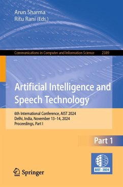 Artificial Intelligence and Speech Technology (eBook, PDF)