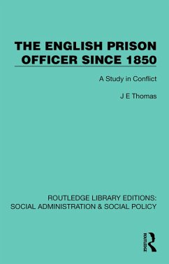 The English Prison Officer Since 1850 (eBook, ePUB) Cover The English Prison Officer Since 1850 (eBook, ePUB)