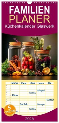 Familienplaner 2026 - Küchenkalender Glaswerk mit 5 Spalten (Wandkalender, 21 x 45 cm) CALVENDO Familienplaner 2026 - Küchenkalender Glaswerk mit 5 Spalten (Wandkalender, 21 x 45 cm) CALVENDO