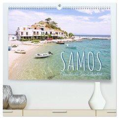 Cover Samos. Griechische Inselschönheit (hochwertiger Premium Wandkalender 2026 DIN A2 quer), Kunstdruck in Hochglanz