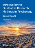 Introduction to Qualitative Research Methods in Psychology (eBook, ePUB)