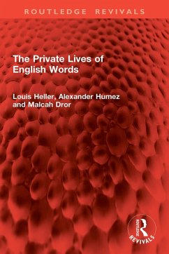 Cover The Private Lives of English Words (eBook, ePUB)