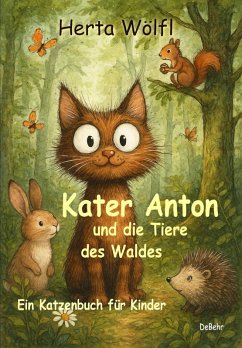 Cover Kater Anton und die Tiere des Waldes - Ein Katzenbuch für Kinder (eBook, ePUB)