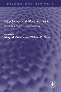 Cover Psychological Mindedness (eBook, PDF)