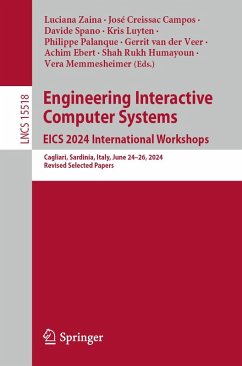 Engineering Interactive Computer Systems. EICS 2024 International Workshops (eBook, PDF)