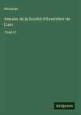 Annales de la Société d'Émulation de L'ain