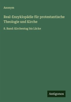 Cover Real-Enzyklopädie für protestantische Theologie und Kirche