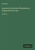 Annales de la Société d'Émulation et d'Agriculture de L'ain