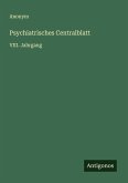 Psychiatrisches Centralblatt