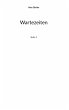 Wartezeiten (eBook, ePUB) - Bild 1