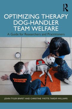 Cover Optimizing Therapy Dog-Handler Team Welfare (eBook, PDF)