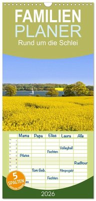 Familienplaner 2026 - Rund um die Schlei mit 5 Spalten (Wandkalender, 21 x 45 cm) CALVENDO Familienplaner 2026 - Rund um die Schlei mit 5 Spalten (Wandkalender, 21 x 45 cm) CALVENDO