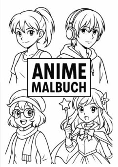 Cover Anime Malbuch