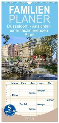 Familienplaner 2026 - Düsseldorf - Ansichten einer faszinierenden Stadt mit 5 Spalten (Wandkalender, 21 x 45 cm) CALVENDO Familienplaner 2026 - Düsseldorf - Ansichten einer faszinierenden Stadt mit 5 Spalten (Wandkalender, 21 x 45 cm) CALVENDO