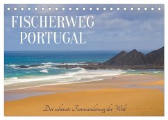Fischerweg Portugal (Tischkalender 2026 DIN A5 quer), CALVENDO Monatskalender
