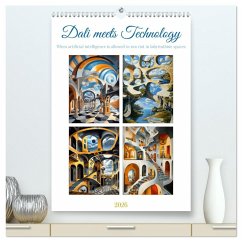 Dali meets Technology (High Quality Premium Wall Calendar 2026 DIN A2 portrait),CALVENDO 12 Month Wall Calendar Dali meets Technology (High Quality Premium Wall Calendar 2026 DIN A2 portrait),CALVENDO 12 Month Wall Calendar