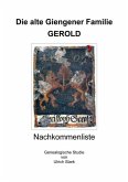 Die alte Giengener Familie GEROLD (eBook, ePUB)