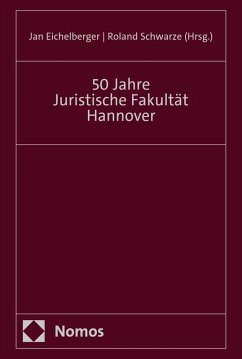 Cover 50 Jahre Juristische Fakultät Hannover (eBook, PDF)