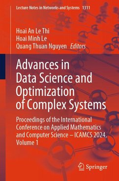 Advances in Data Science and Optimization of Complex Systems (eBook, PDF)