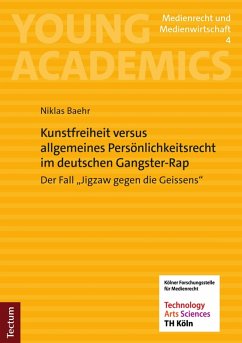 Cover Kunstfreiheit versus allgemeines Persönlichkeitsrecht im deutschen Gangster-Rap (eBook, PDF)