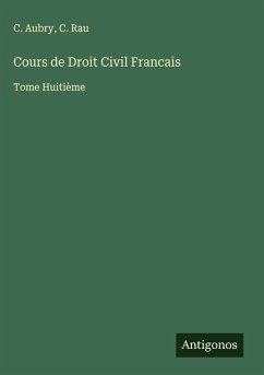 Cover Cours de Droit Civil Francais