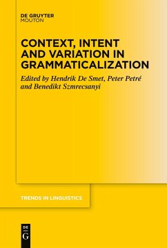 Cover Context, Intent and Variation in Grammaticalization