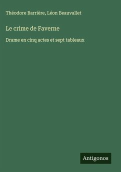 Cover Le crime de Faverne
