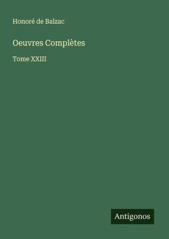 Oeuvres Complètes Cover Oeuvres Complètes