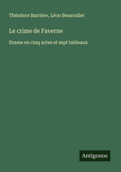 Cover Le crime de Faverne