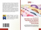 RÉFORME DES FINANCES PUBLIQUES DU BUDGET PARTICIPATIF ET ÉVALUATION