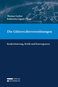 Cover Die Güterrechtsverordnungen