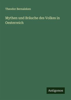 Cover Mythen und Bräuche des Volkes in Oesterreich