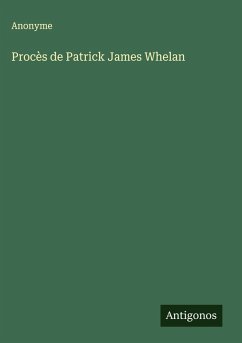Cover Procès de Patrick James Whelan