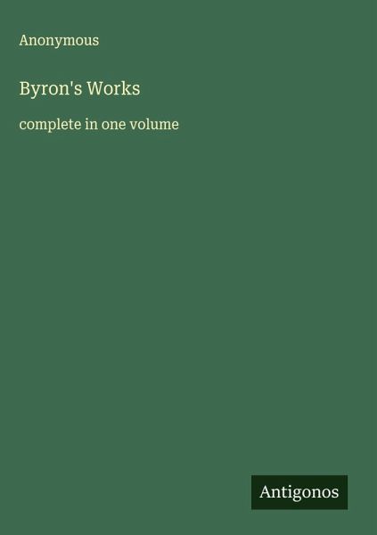 Byron's Works