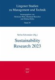 Sustainability Research 2023 Sustainability Research 2023