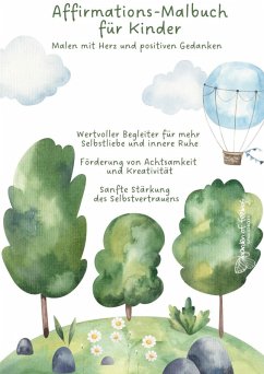 Cover Affirmations-Malbuch für Kinder