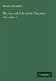 Mythen und Bräuche des Volkes in Oesterreich