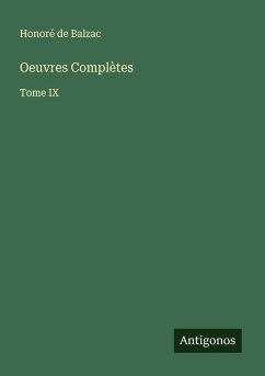 Oeuvres Complètes Cover Oeuvres Complètes