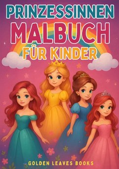Cover Prinzessinnen Malbuch für Kinder