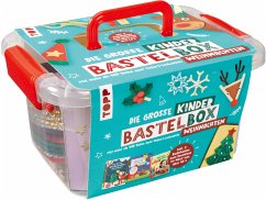 Cover Die große Kinderbastelbox - Weihnachten. Inkl. 3 Bastelbücher zum Downloaden 
