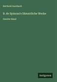 B. de Spinoza's Sämmtliche Werke