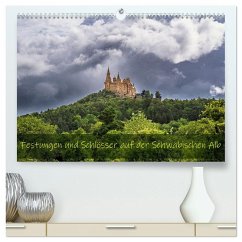 Festungen und Schlösser auf der Schwäbischen Alb (hochwertiger Premium Wandkalender 2026 DIN A2 quer), Kunstdruck in Hochglanz